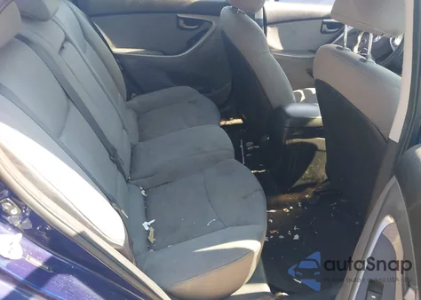 2011 Hyundai Elantra Gls from USA, damaged, VIN 5NPDH4AE6BH045266